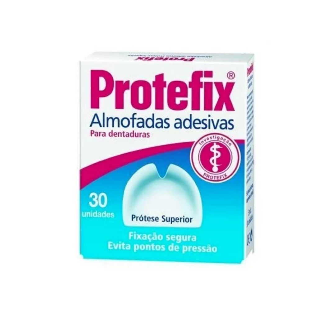 Protefix Almofadas Adesivas para Prótese Superior 30 unidades