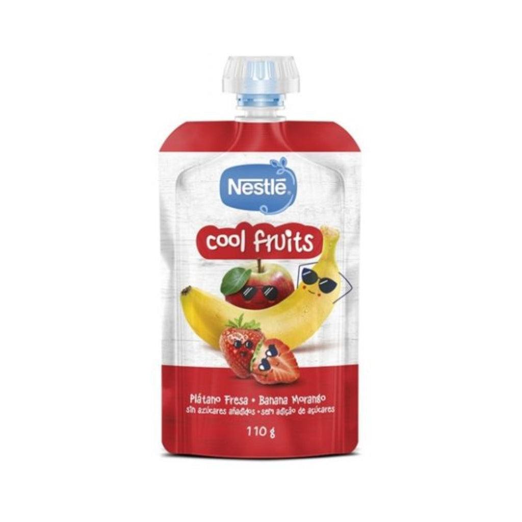 Nestlé Cool Fruits Sabor Banana e Morango 110g