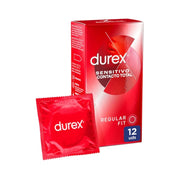Durex Sensitivo Contacto Total Preservativo Sensibilidade E Proximidade 12 Unidades