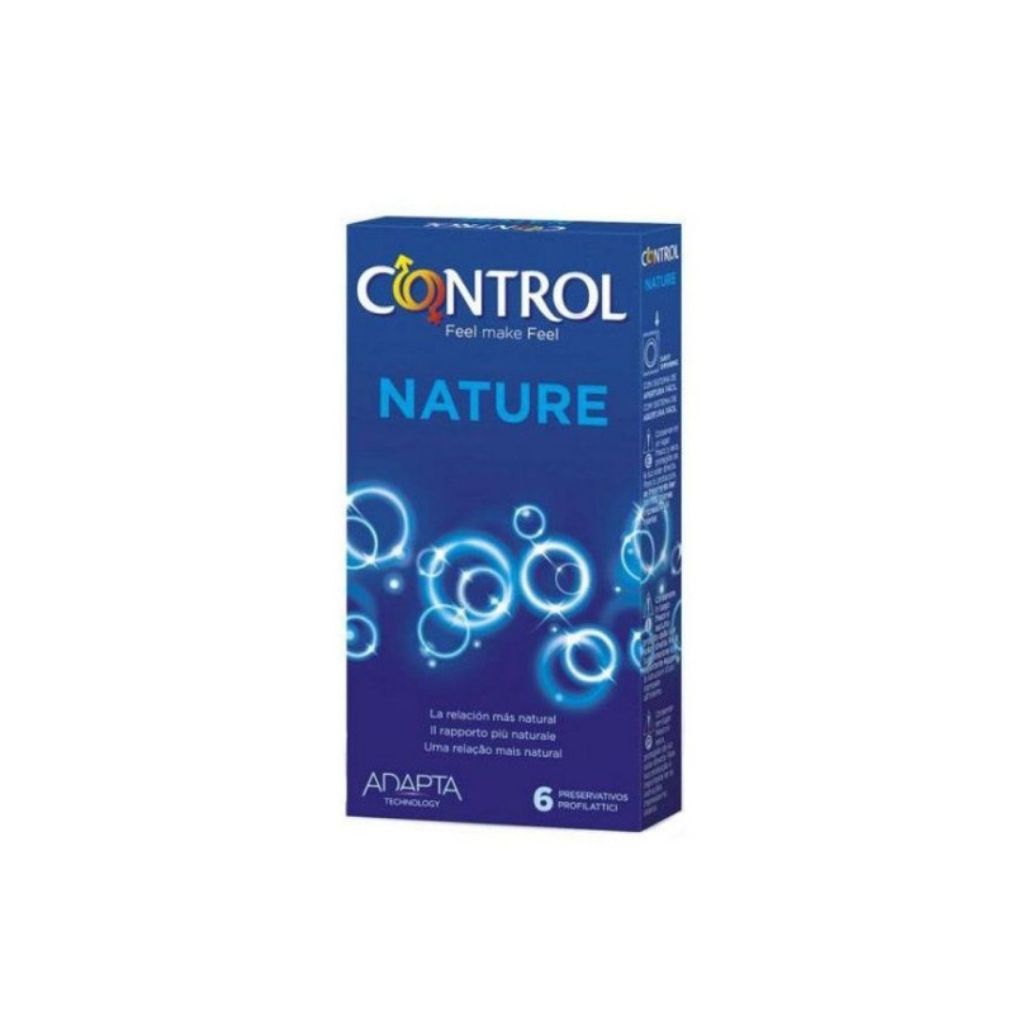 Control Adapta Nature Preservativo Adaptação Anatómica 6 Unidades