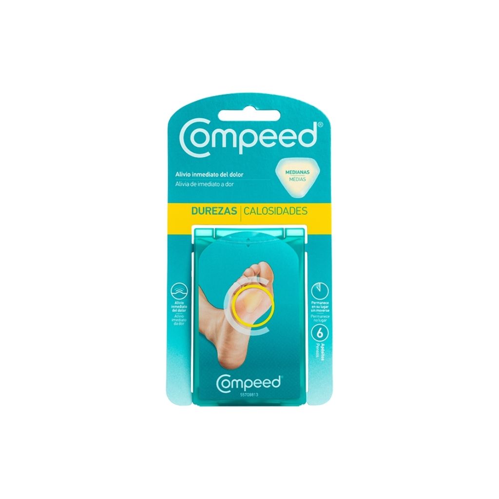 Compeed Pensos Calosidades Alívio Da Dor E Remoção 6 Unidades
