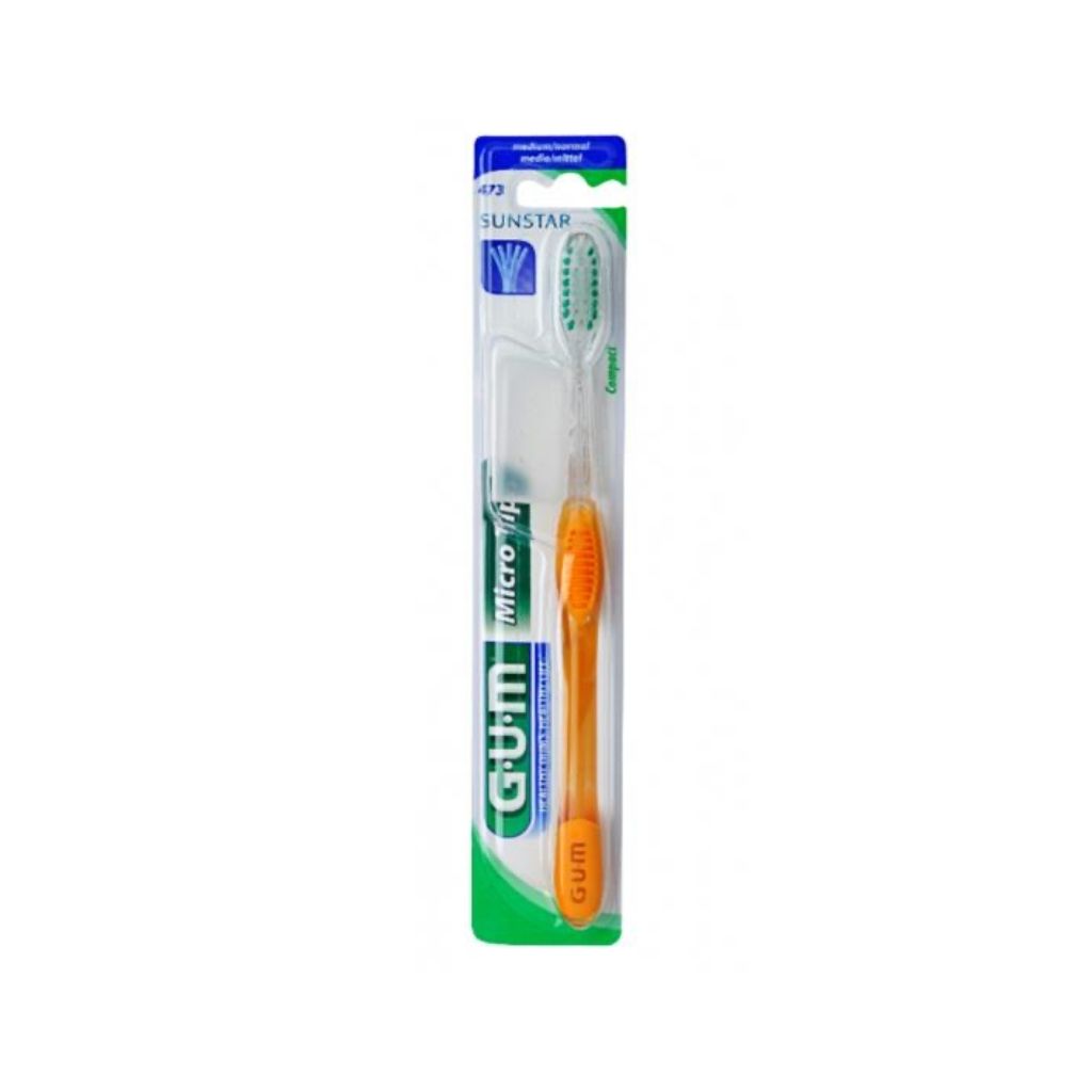 Gum Microtip 473 Escova de Dentes Compacta Média