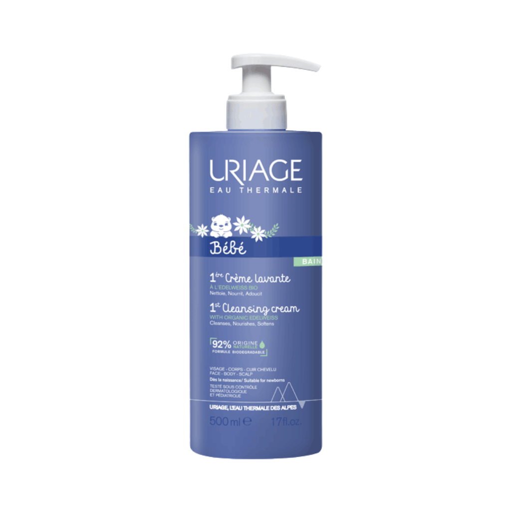 Uriage Bébé Primeira Creme Lavante Limpeza Suave 500 ml