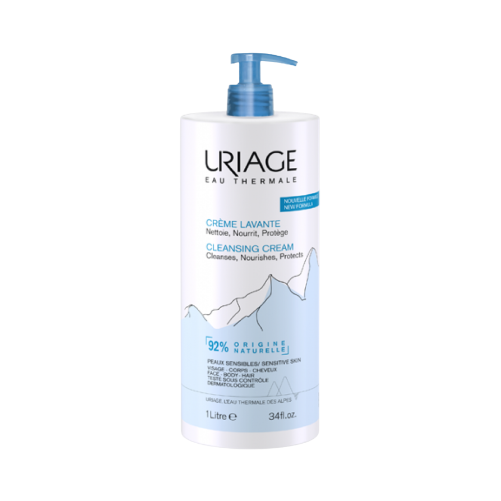 Uriage Creme Lavante Cuidado De Limpeza E Nutrição 1000 ml