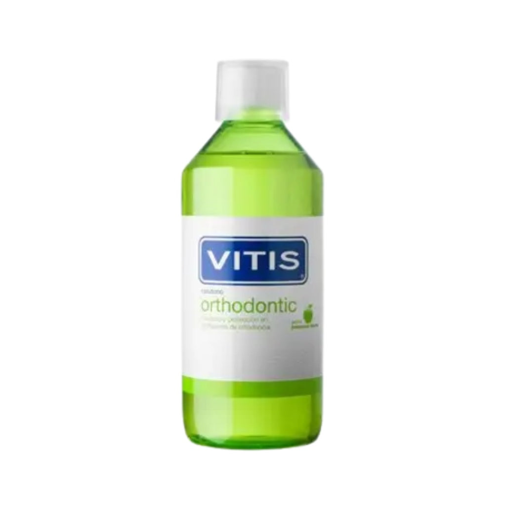Vitis Colutório Ortodôntico Higiene Aparelhos Ortodônticos 500 ml