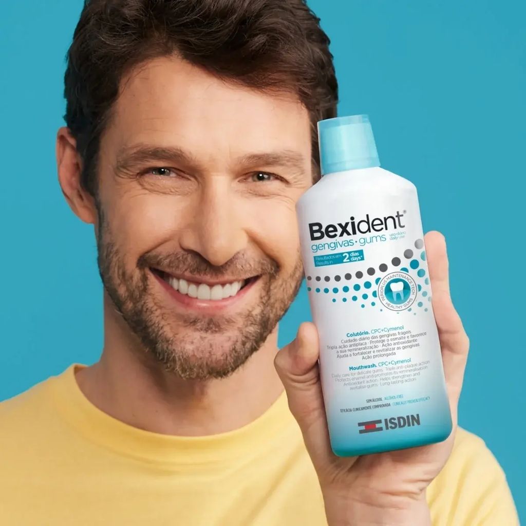Isdin Bexident Gengivas Uso Diário Colutório Cuidado Gengivas Frágeis 500 ml