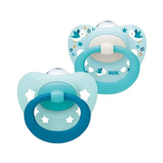 Nuk Signature Chupeta Silicone Desenvolvimento Oral Saudável T2 2 Unidades