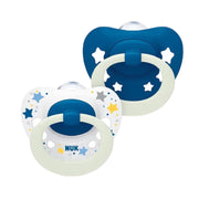 Nuk Signature Chupeta De Silicone Noturna T3 2 Unidades