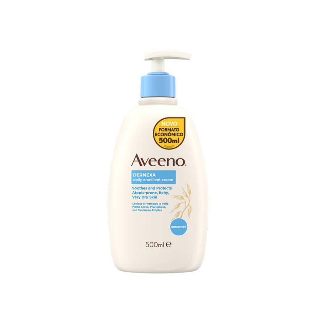 Aveeno Dermexa Creme Hidratante Emoliente Diário 500ml