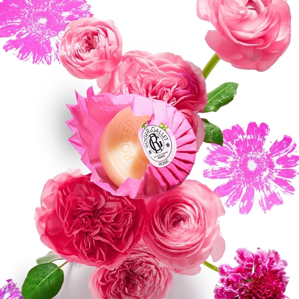 Roger & Gallet Rose Sabonete Perfumado Bem-estar 100g