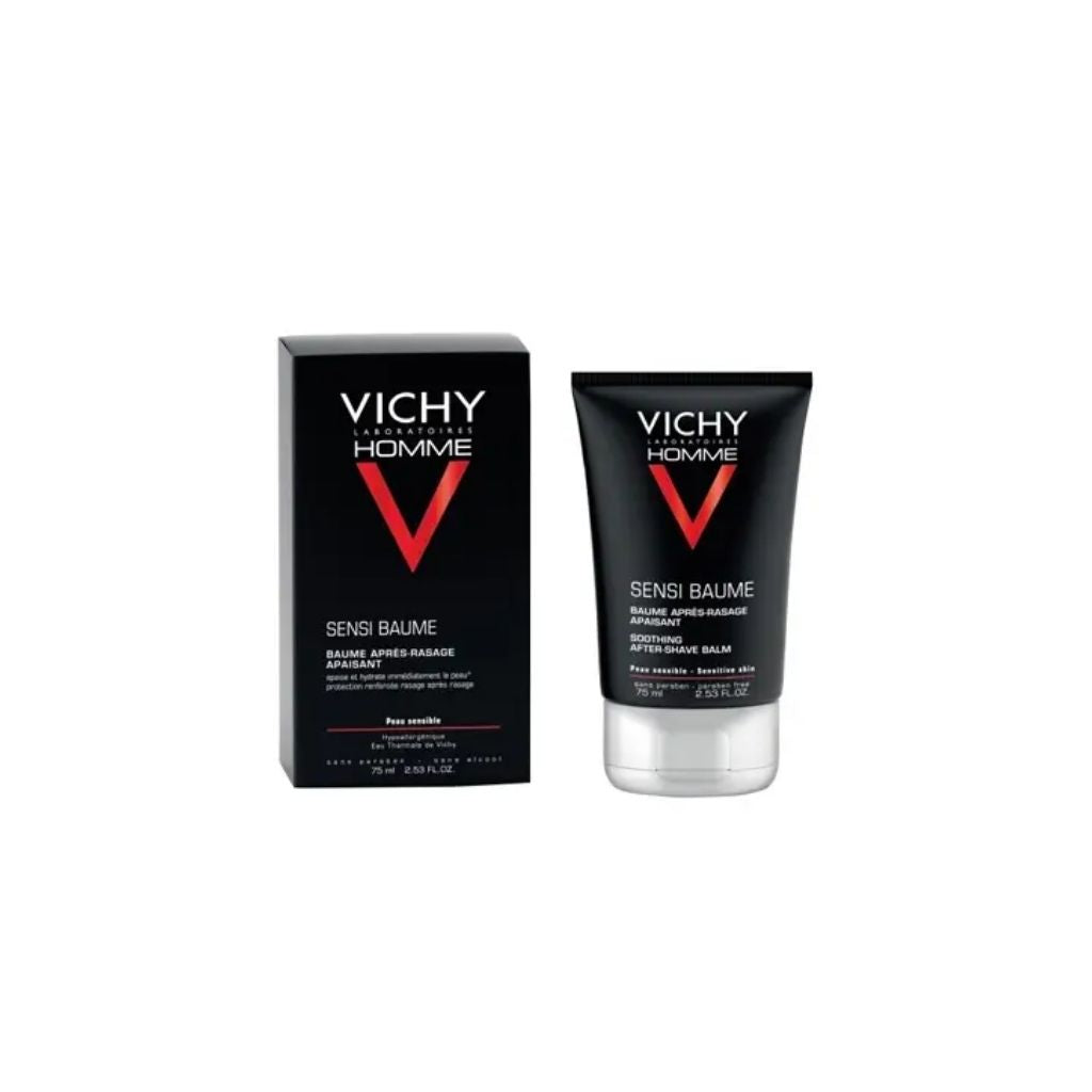 Vichy Homme Sensi-Baume Bálsamo Pós-Barbear Apaziguante