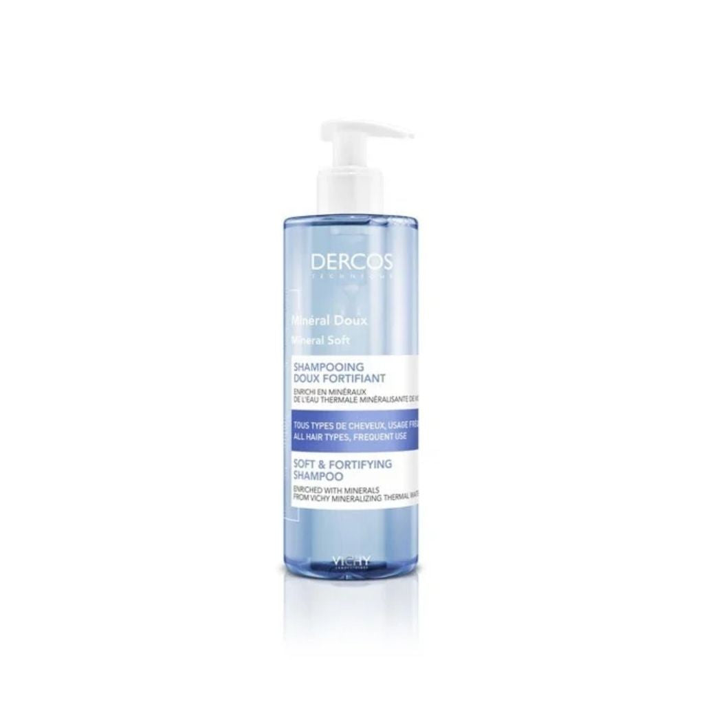 Dercos Mineral Soft Champô Suave E Fortificante 400 ml