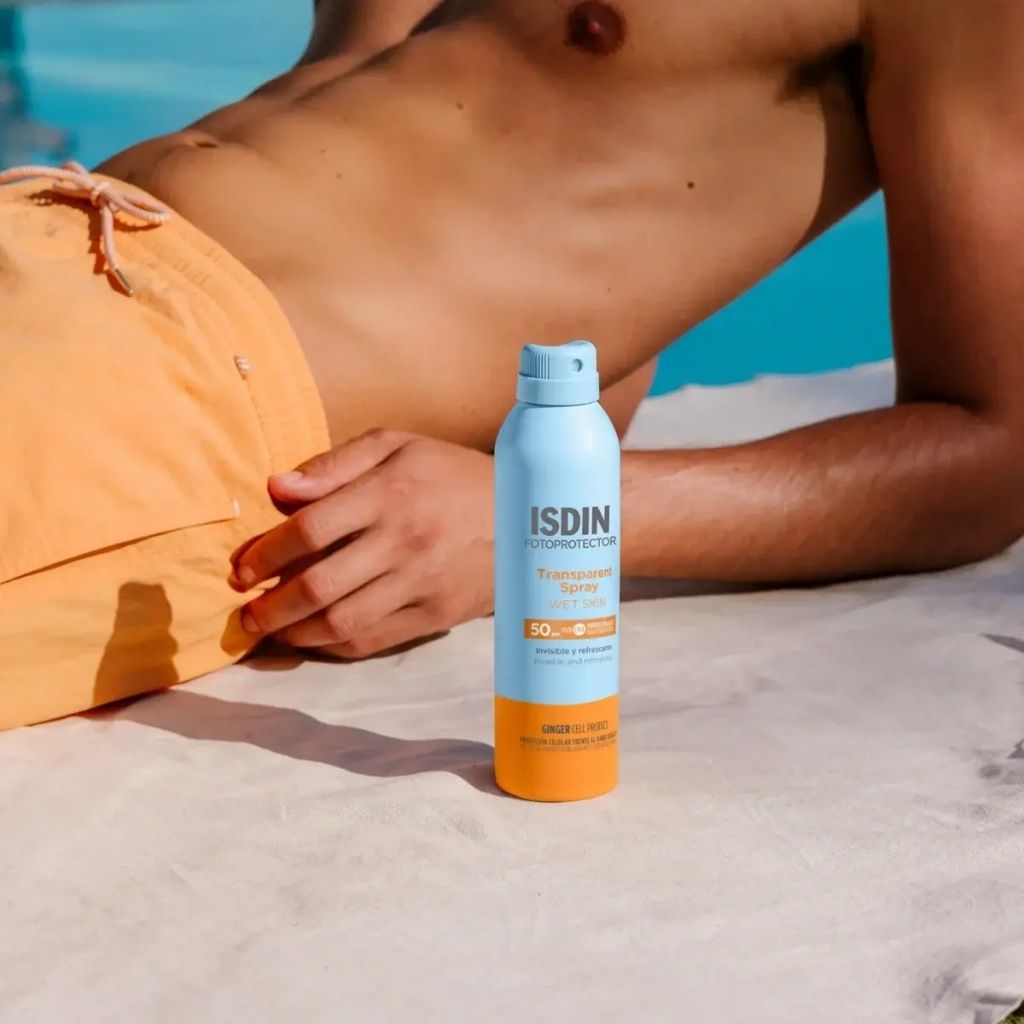 Isdin Fotoprotector Transparent Spray Protetor Solar Corporal SPF50 200ml
