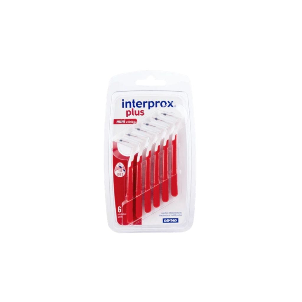 Dentaid Interprox Plus Escova Interdental Mini Cónica Limpeza Interdental 6 Unidades