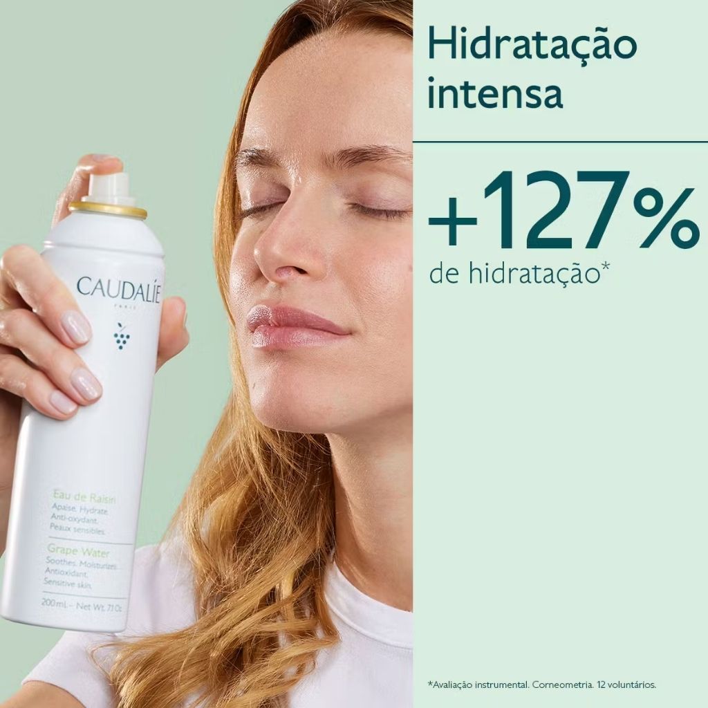 Caudalie Água De Uva Bruma Facial Hidratante E Calmante 75 ml