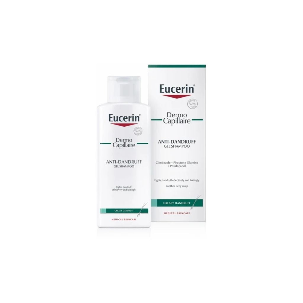 Eucerin Dermocapillaire Champô Anti-Caspa Oleosa 250ml