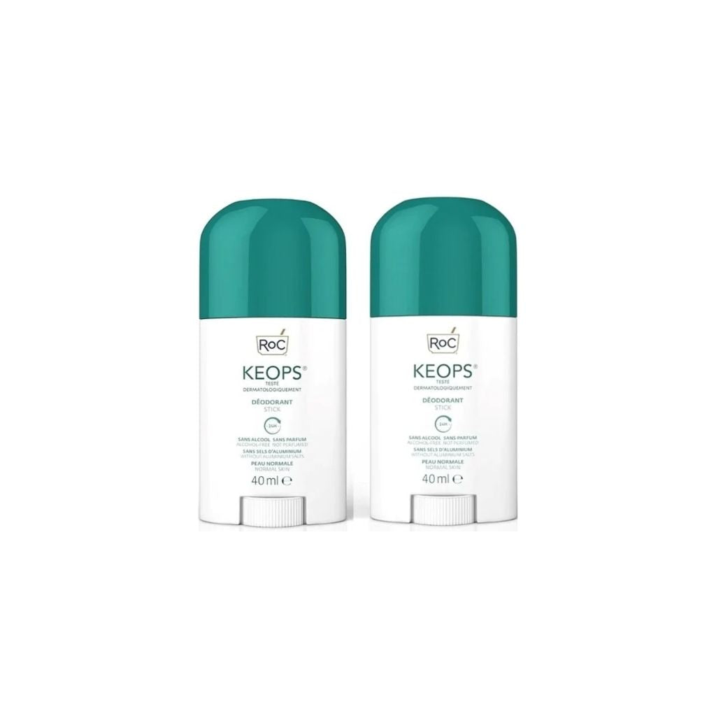 Roc Keops Desodorizante Stick Eficácia 24H 30 ml X 2
