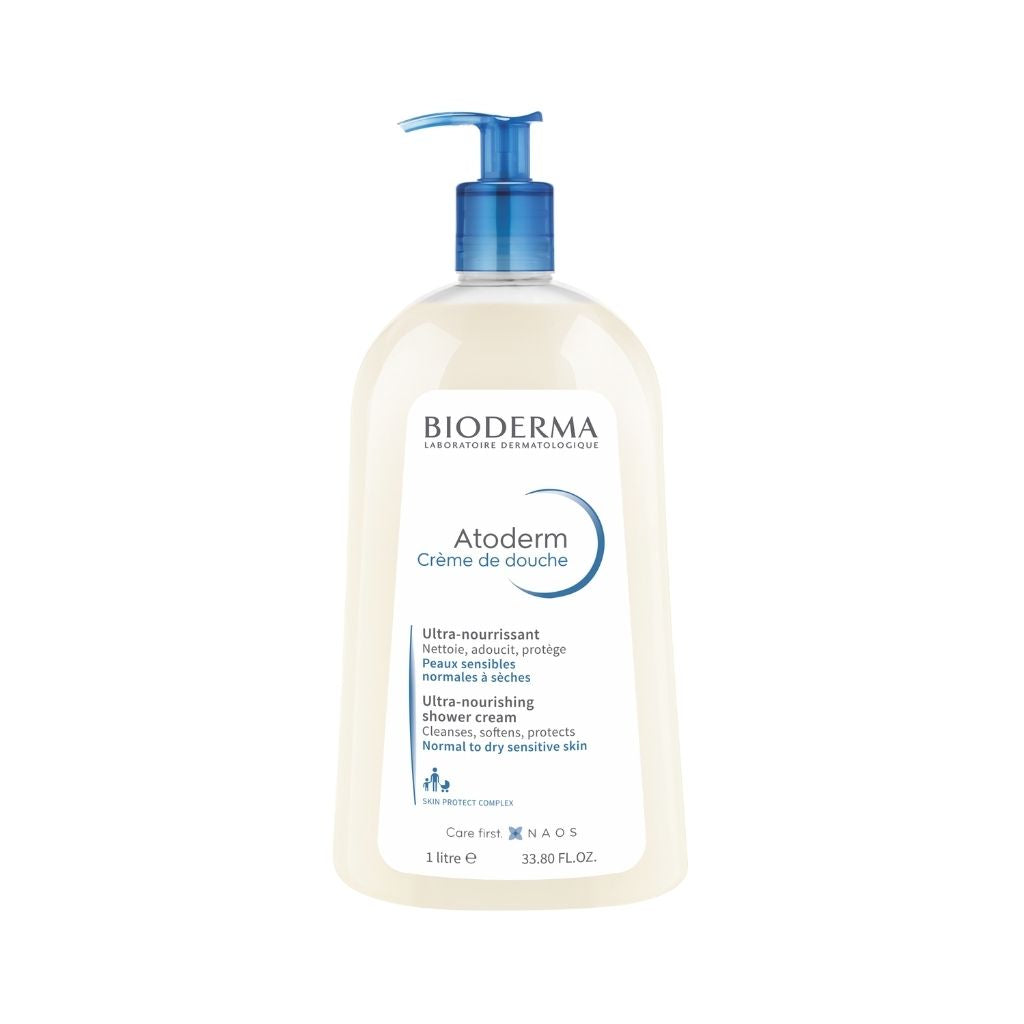 Bioderma Atoderm Creme De Duche Nutritivo Hidratante 1L
