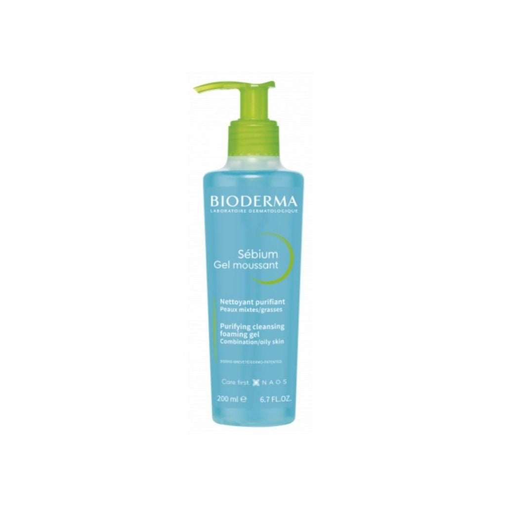 Bioderma Sébium Gel Moussant de Limpeza Purificante 200ml