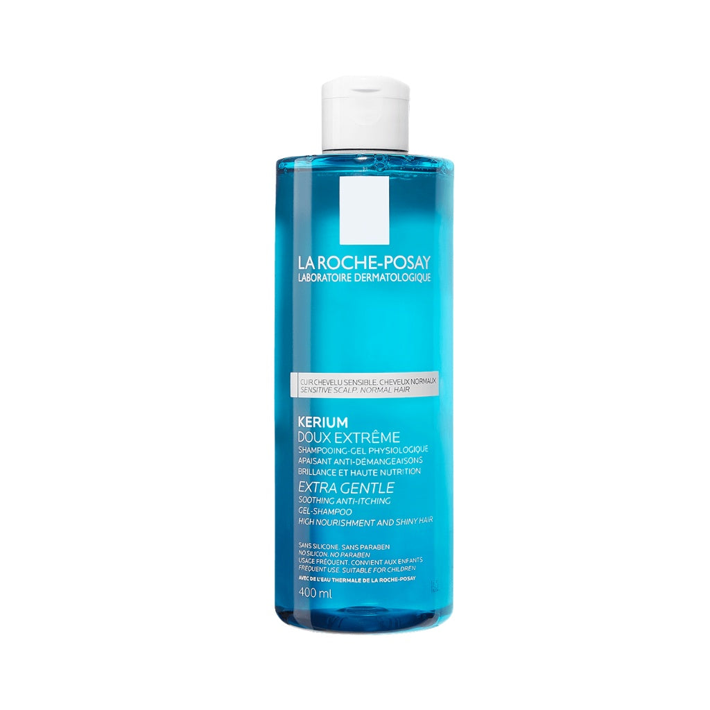 La Roche-Posay Kerium Extra Suave Champô Gel Couro Cabeludo Sensível 400 ml