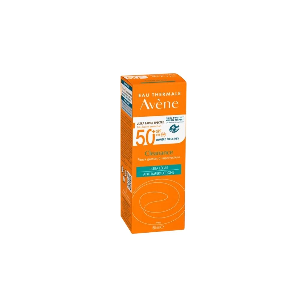 Avène Cleanance Protetor Solar Facial Matificante Spf50+ 50ml