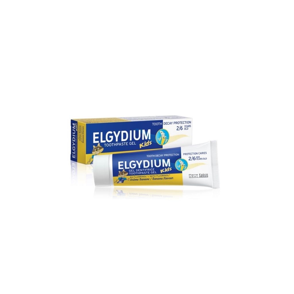 Elgydium Kids Gel Dentífrico Proteção Cáries Banana 50ml