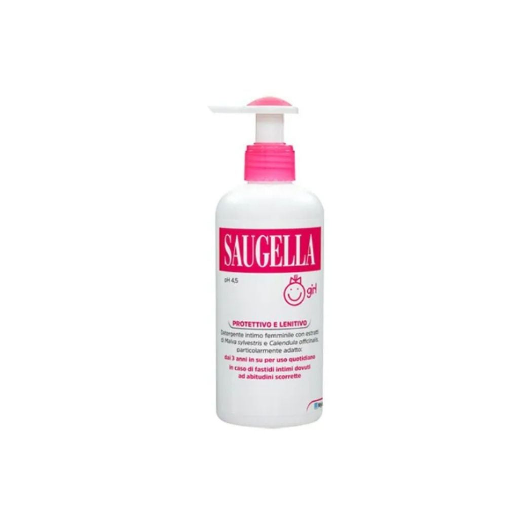 Saugella Girl Gel Higiene Íntima Ação Suave E Calmante 250ml