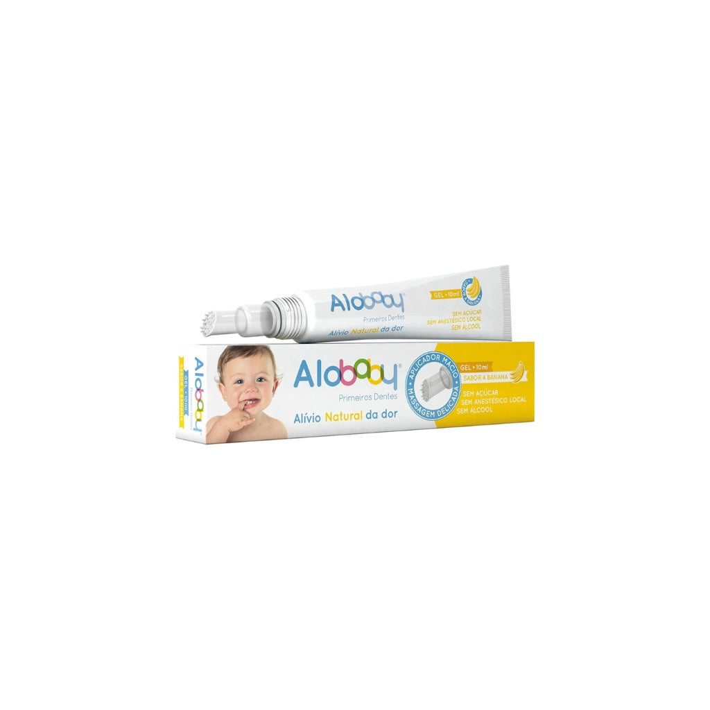 Alobaby Primeiros Dentes Gel Alívio Natural 10ml