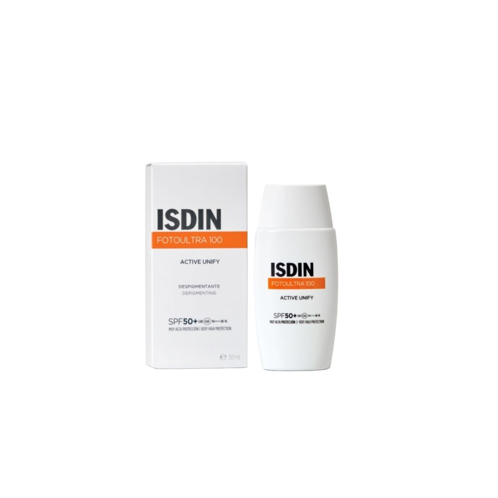 Isdin Foto Ultra 100 Active Unify Fluido Facial Despigmentante Spf50+ 50ml