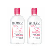 Bioderma Sensibio H2O Solução Micelar Limpeza E Remoção Maquilhagem Pele Sensível 2 X 500ml