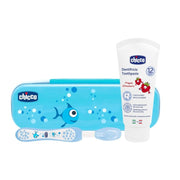 Chicco Conjunto de Higiene Oral Azul 12M+