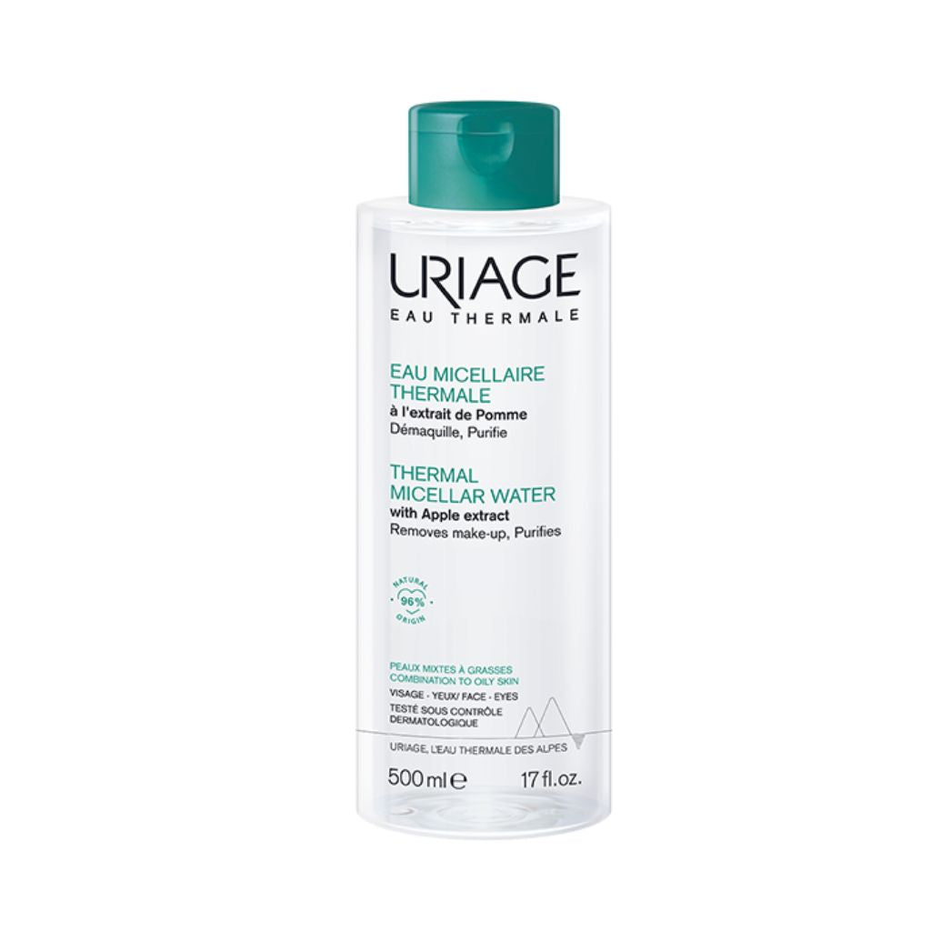 Uriage Água Micelar Termal Limpeza Pele Mista Oleosa 500ml
