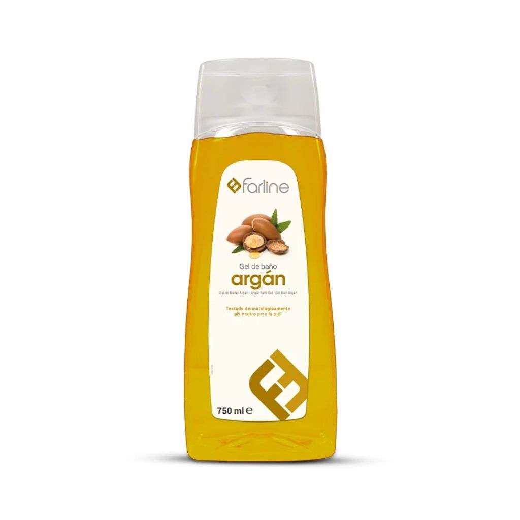 Farline Gel De Banho Argão Higiene Peles Sensíveis 750 ml