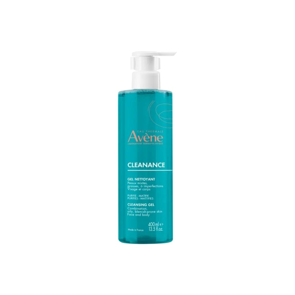 Avène Cleanance Gel De Limpeza Purificante Matificante 400ml