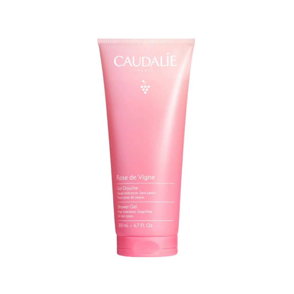 Caudalie Rose De Vigne Gel De Duche Limpeza Suave E Perfumada 200ml