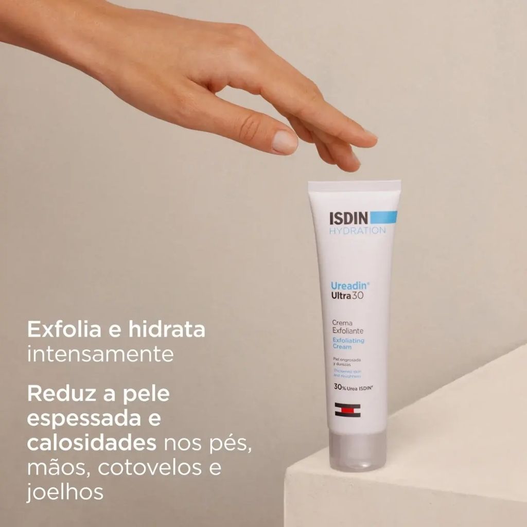 Isdin Ureadin Ultra30 Creme Esfoliante Para Pele Espessada E Calosidades 50 ml