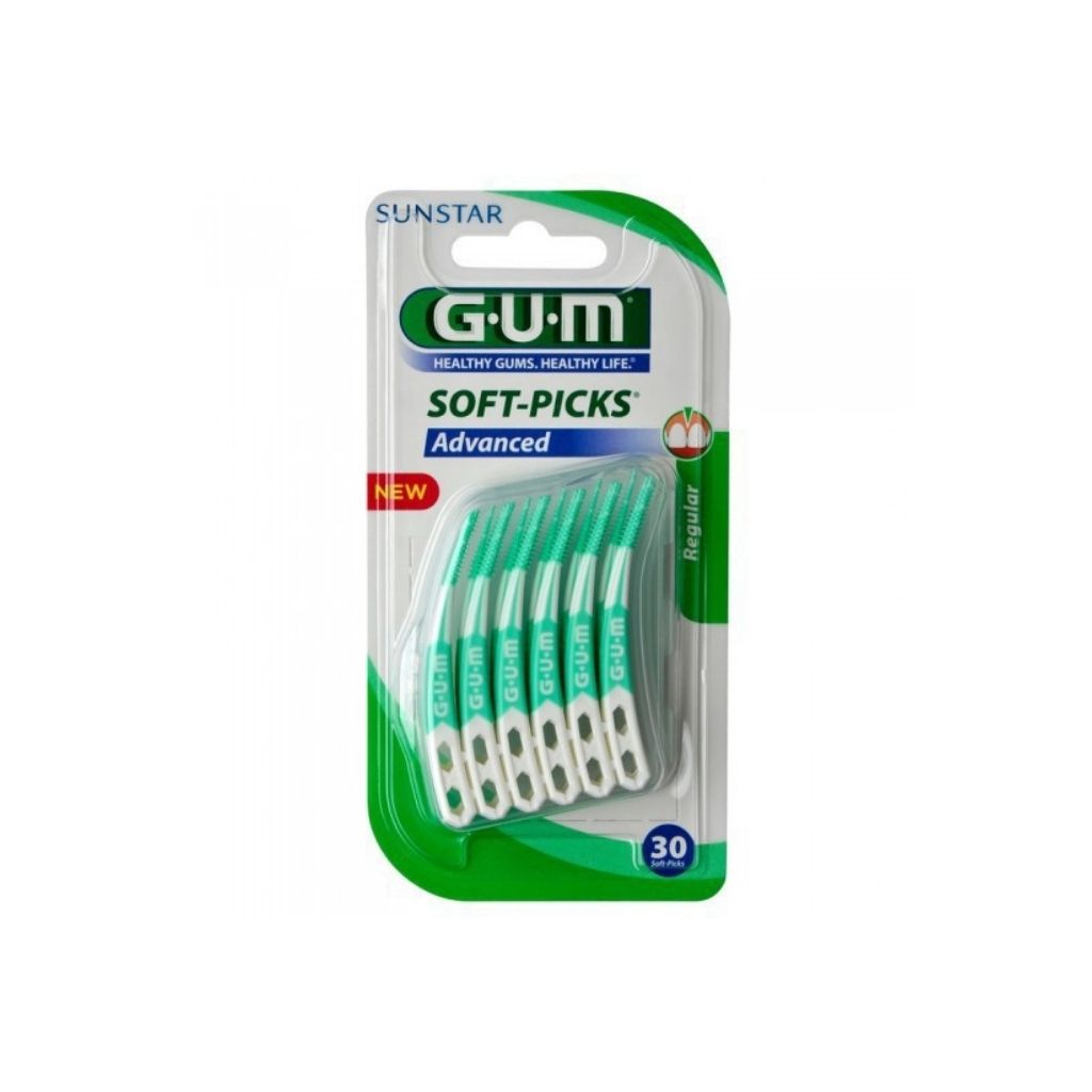 Gum Soft-Picks Advanced Regular Palitos Interdentais 30 unidades