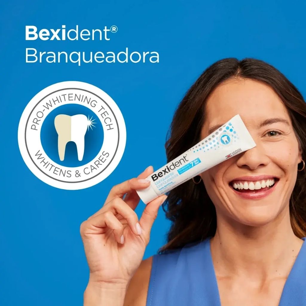 Isdin Bexident Branqueadora Pasta Dentífrica Branqueadora E Antimanchas 125ml
