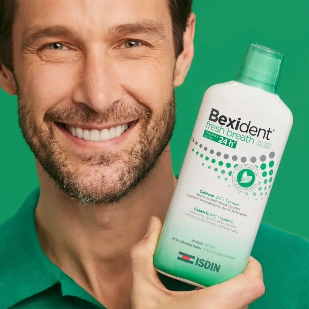 Isdin Bexident Fresh Breath Colutório Hálito Fresco Uso Diário 500ml