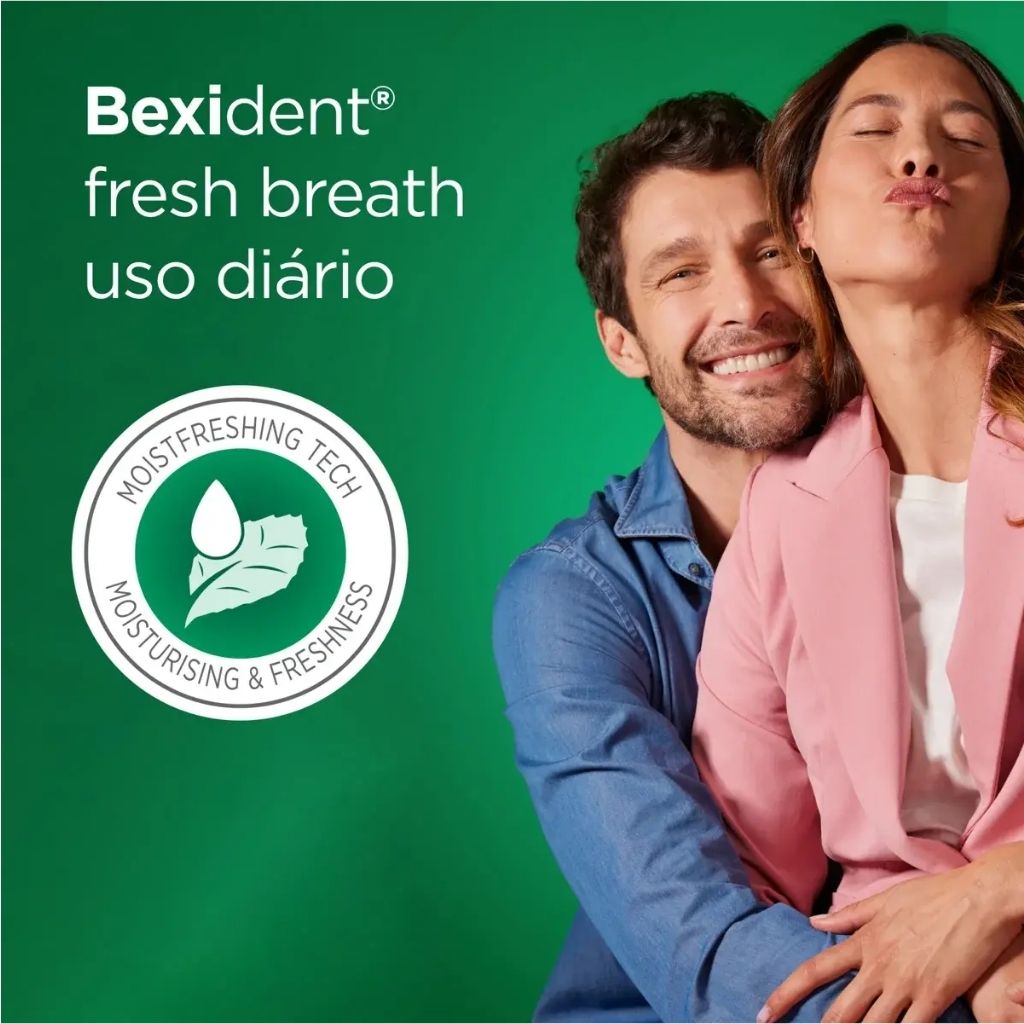 Isdin Bexident Fresh Breath Colutório Hálito Fresco Uso Diário 500ml