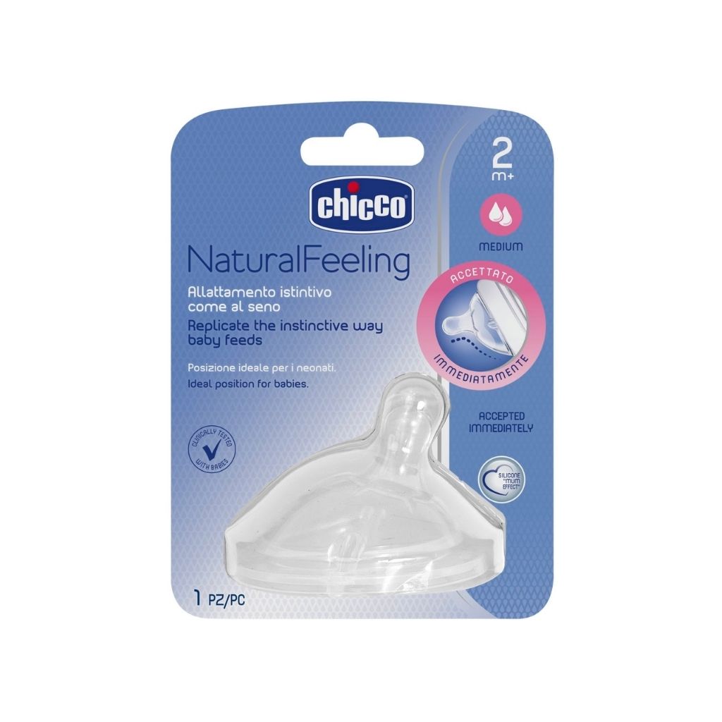 Chicco Step Up Tetina Fluxo Médio 2M+ 1 unidade