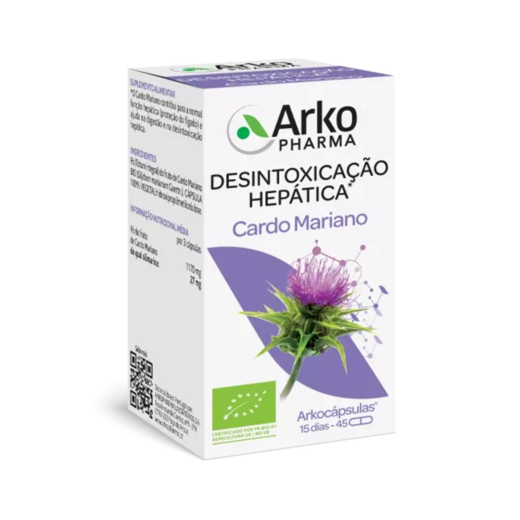 Arkopharma Arkocápsulas Cardo Mariano 45 cápsulas