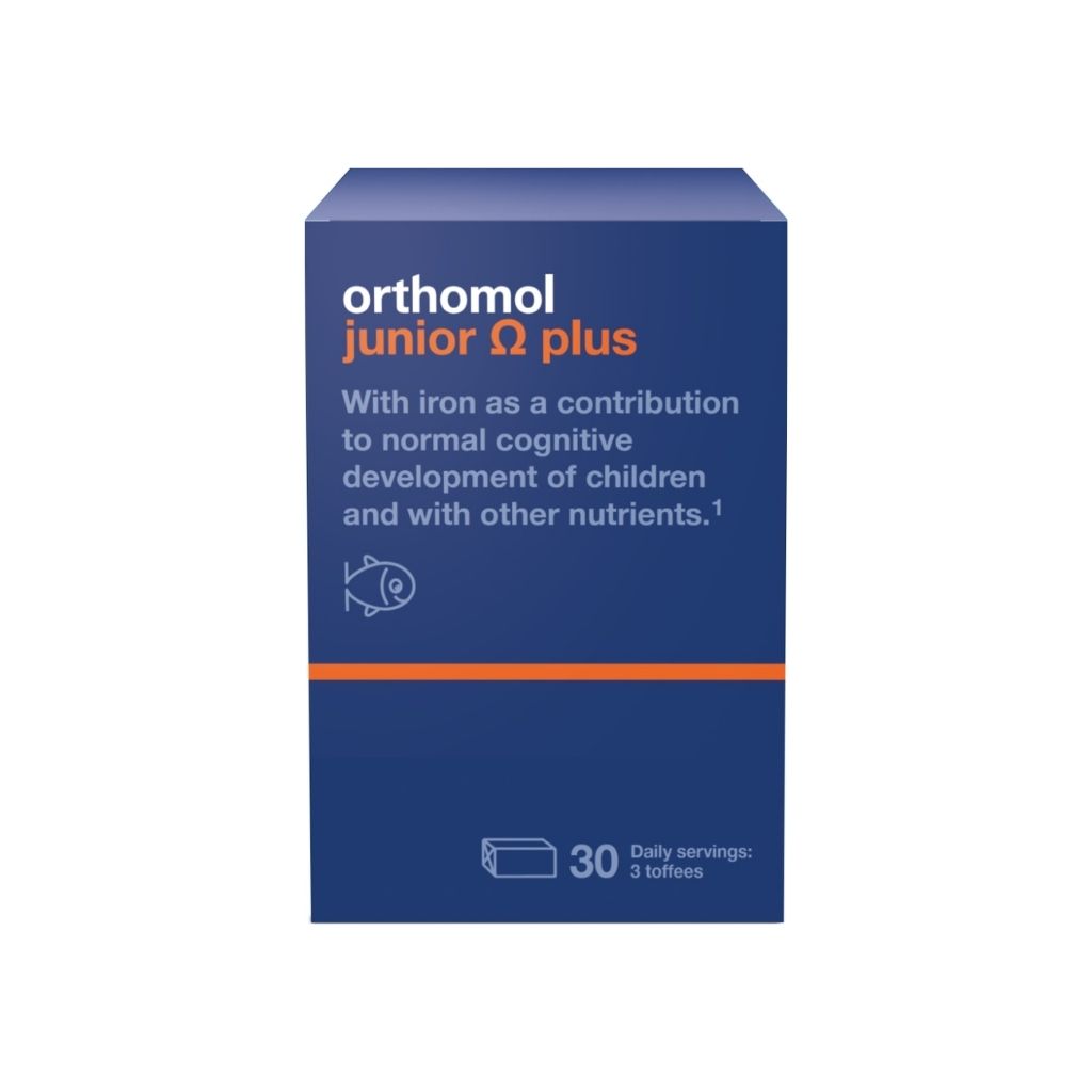 Orthomol Junior Omega Plus Desenvolvimento Cognitivo 90 Rebuçados