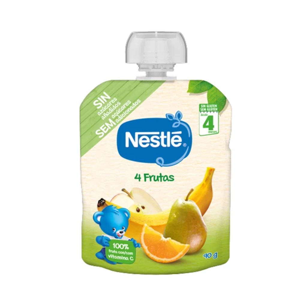 Nestlé Saqueta de Fruta 4 Frutas 90g
