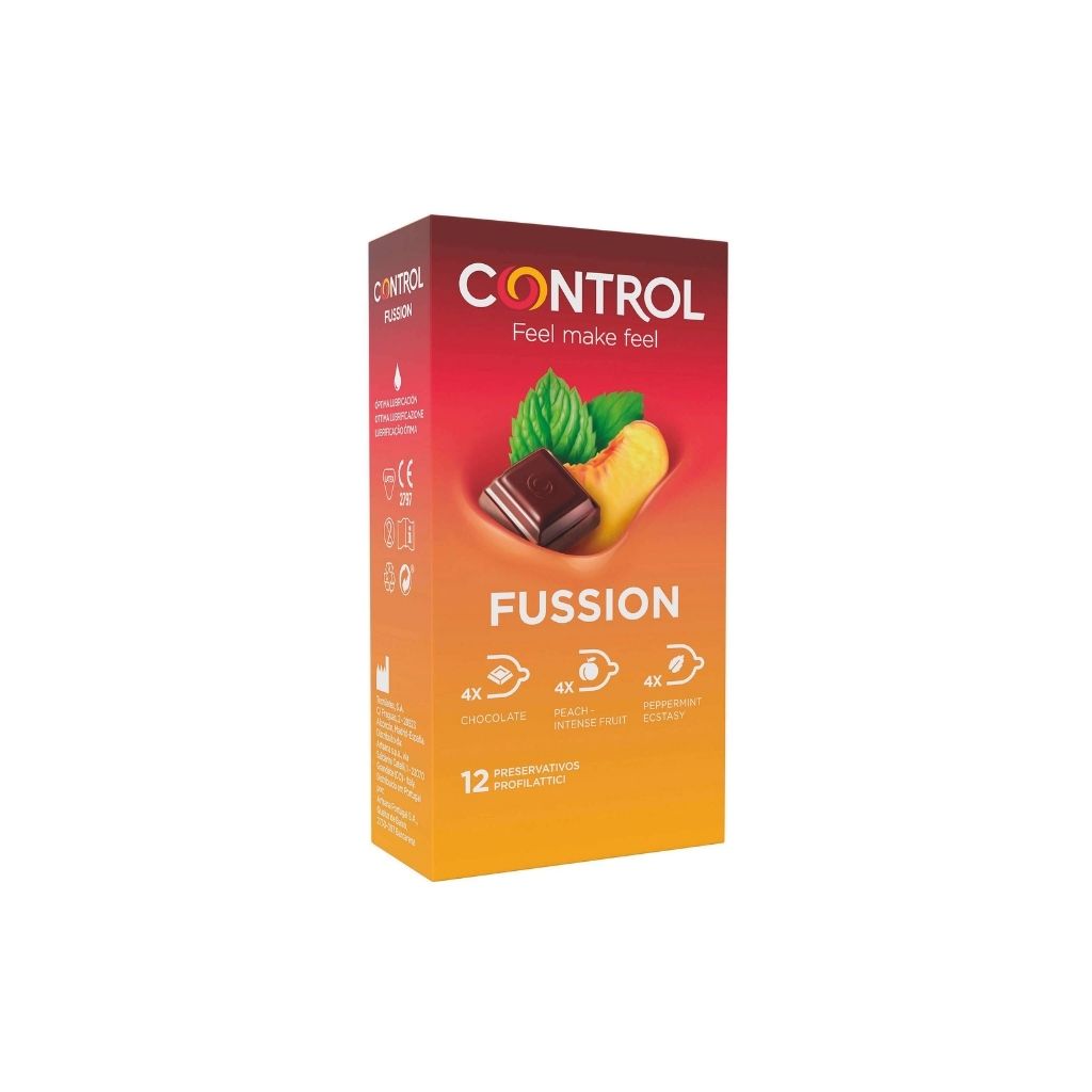 Control Fussion Preservativos Máxima Sensibilidade 12 Unidades