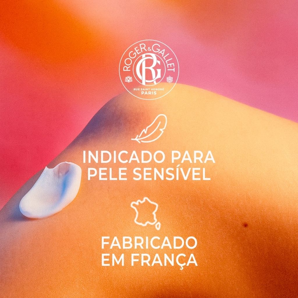 Roger & Gallet Gingembre Rouge Leite de Corpo Bem-estar 250 ml