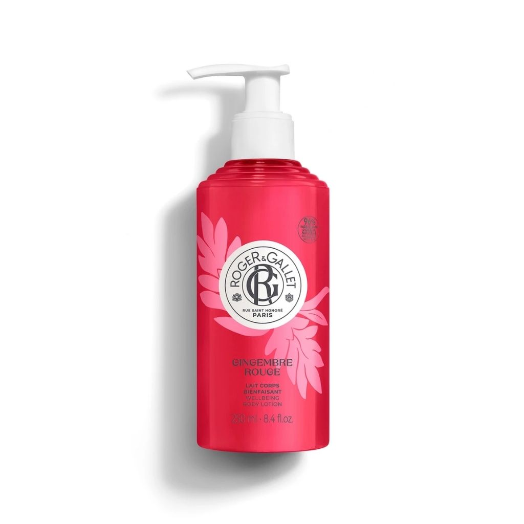 Roger & Gallet Gingembre Rouge Leite de Corpo Bem-estar 250 ml
