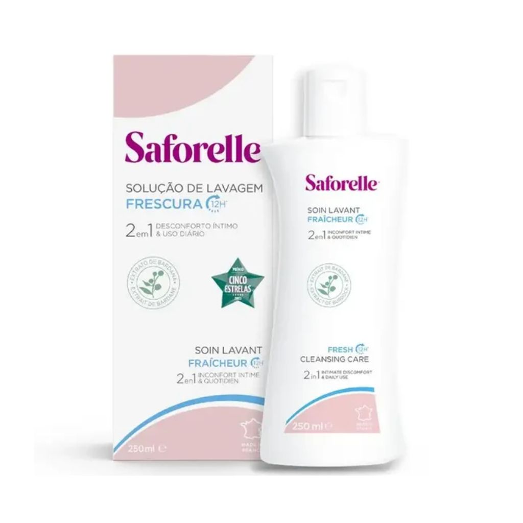 Saforelle Solução De Lavagem Íntima Frescura 250ml