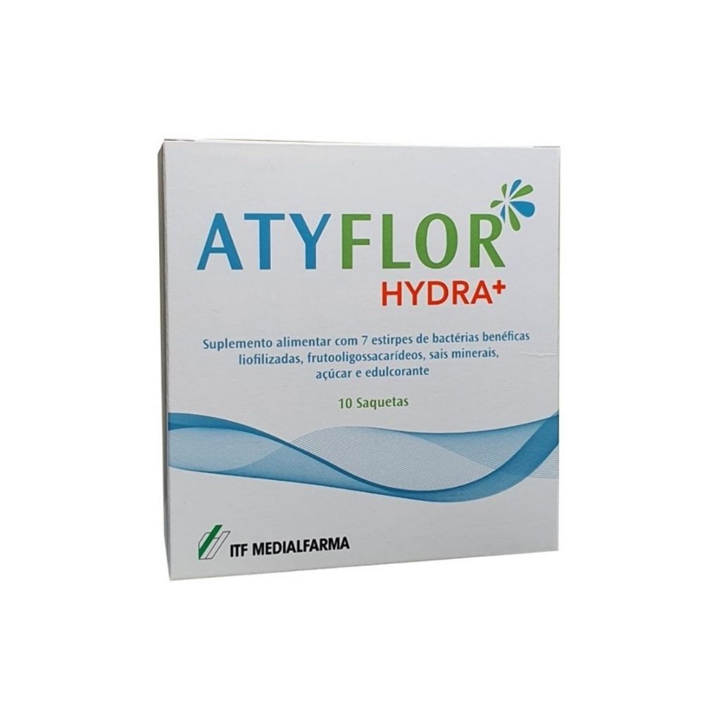 Atyflor Hydra+ Reidratação E Equilíbrio Intestinal 10 Saquetas
