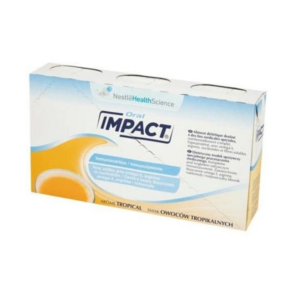 Nestlé Impact Solução Oral Gestão Nutricional Pré-Cirúrgica 237ml X3